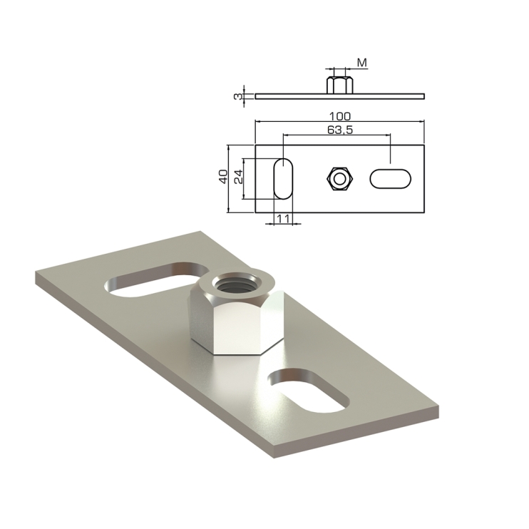 Плита опорная I4BPLM