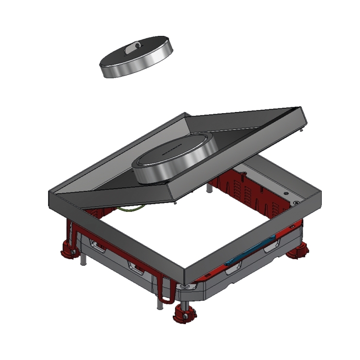 Квадратный лючок, влагозащищенный KDVITWD3