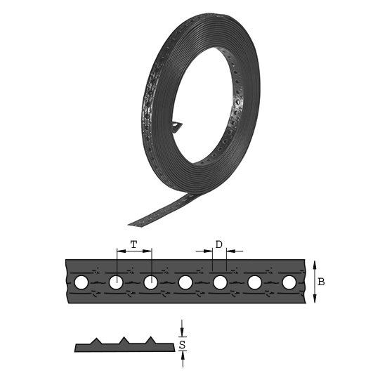 Лента перфорированная  154