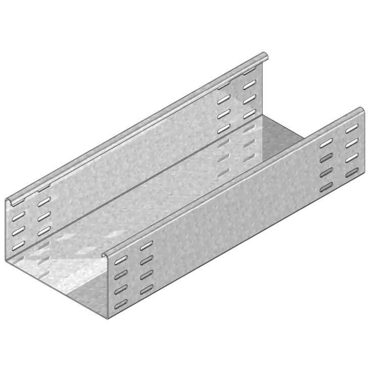 Кабельный лоток неперфорированный KG110