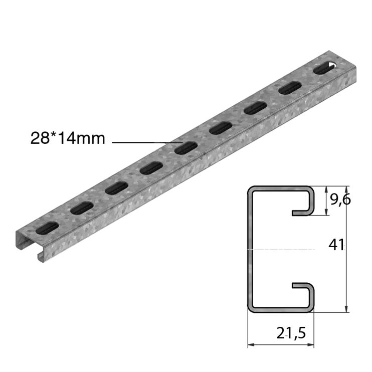 Несущий профиль DR21.41