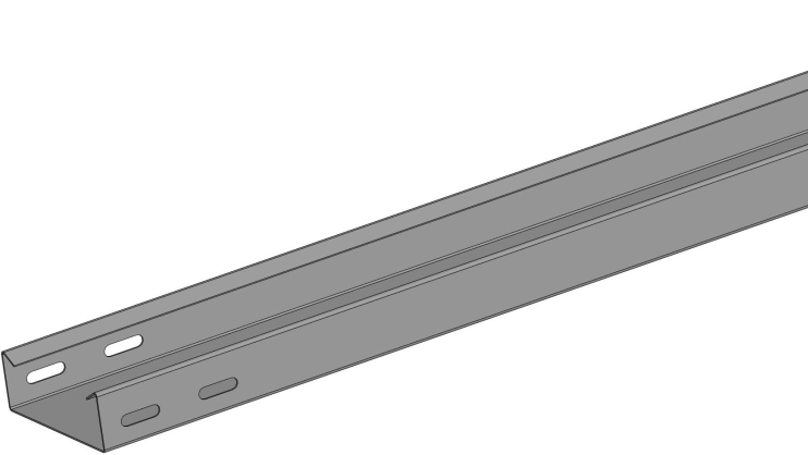 Кабельный лоток неперфорированный KG35