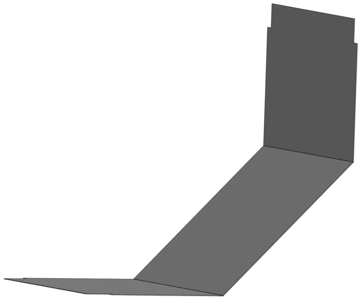 Крышка для вертикального внешнего угла 90° DVB