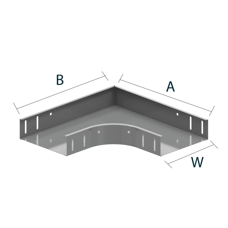 Угол горизонтальный 90° B90