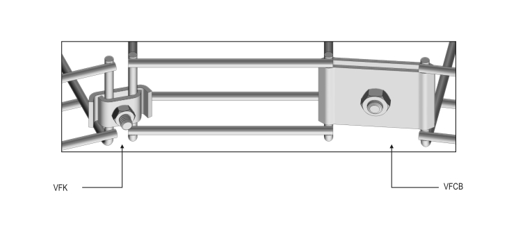 Комплект соединительных элементов для VF/VFL VFK