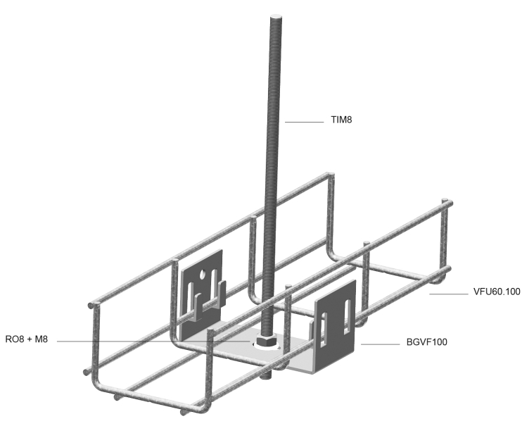 Внешняя крепежная скоба    BGVF