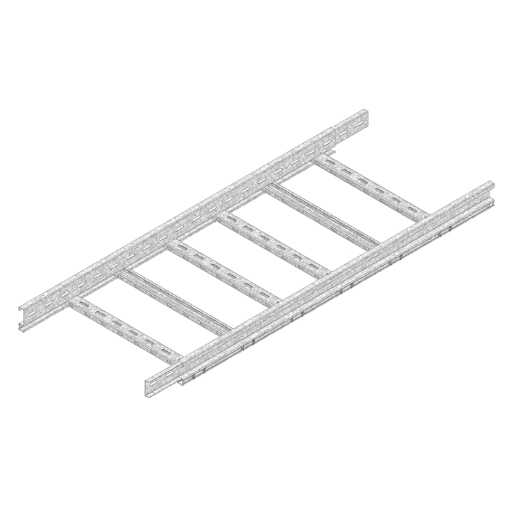 Кабельная лестница с телескопическими концами (BS) KLLIBS60