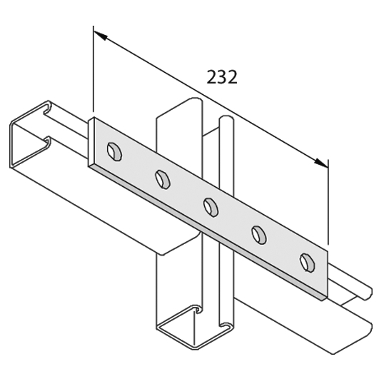 Элемент монтажный плоский  I6P1941