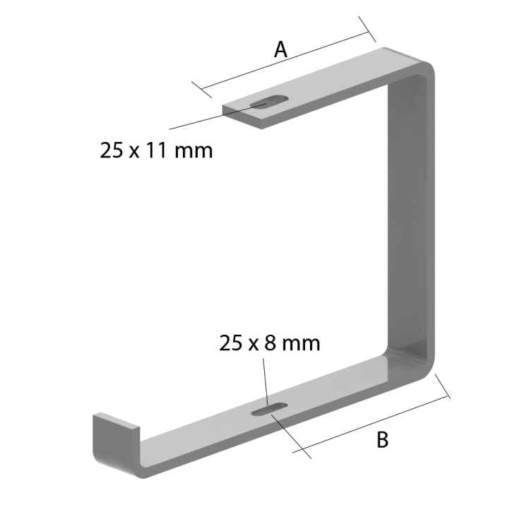 Скоба С-образная OBZ180