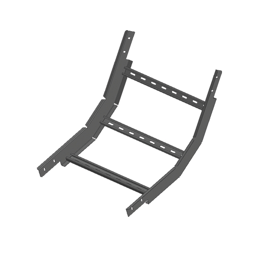 Угол вертикальный внутренний 45° для лотков KLL KLLSB.45