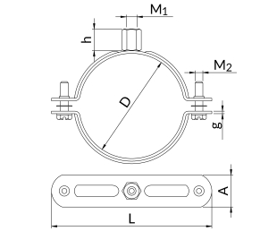 Хомут DUO BUKDU