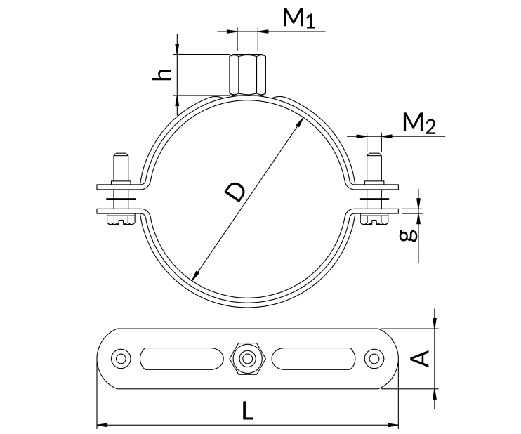 Хомут  DUO BUKDU