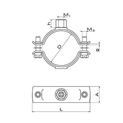 Петля для спринклерных систем пожаротушения DN-F BUKSP