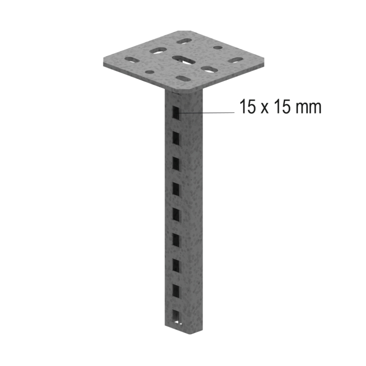 Стойка потолочная одинарная HDHSLECL