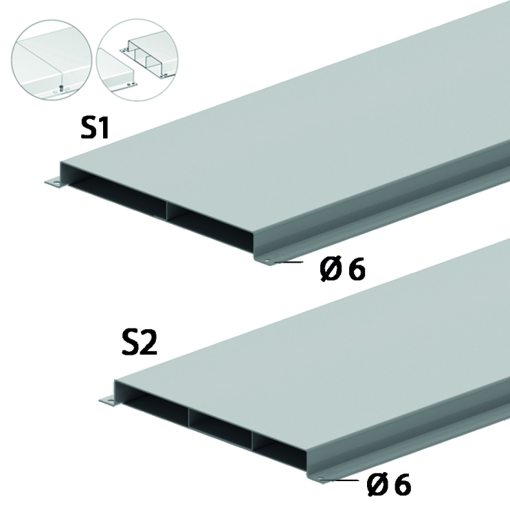 Напольный короб облегченный VGL38
