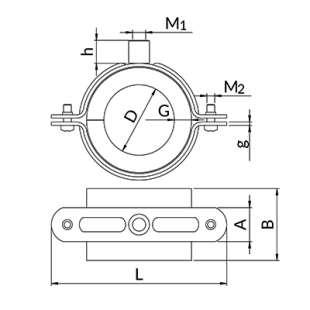 Хомут L2 BUKTH.L2