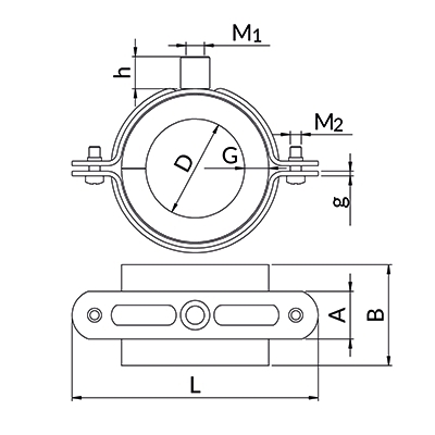 Хомут  L2 BUKTH.L2