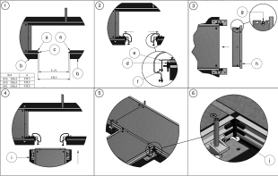 Крестообразный ответвитель для напольного короба под заливку OVGK