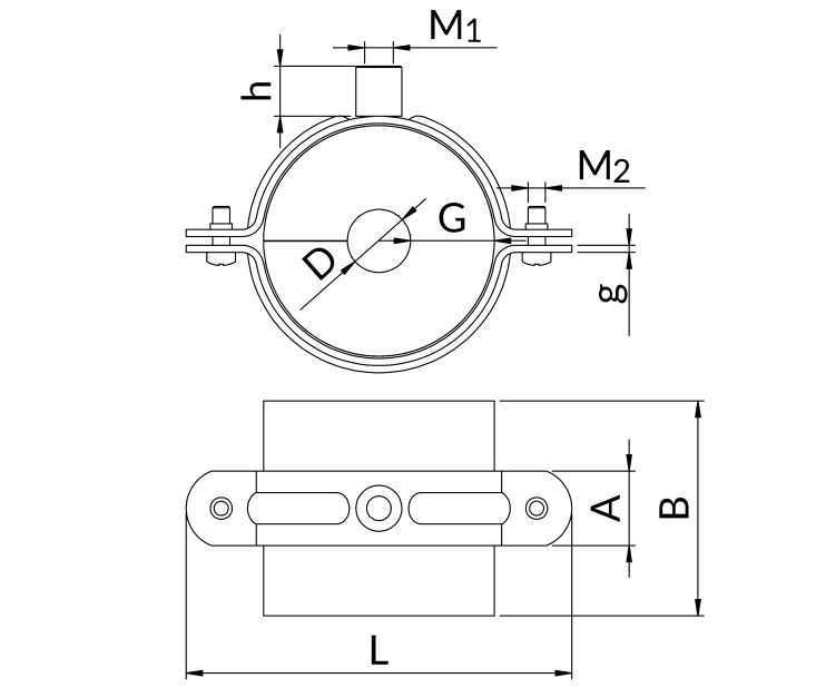 Хомут  L6 BUKTH.L6