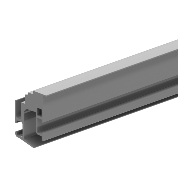 Прессованный профиль для напольного короба под заливку OVGP