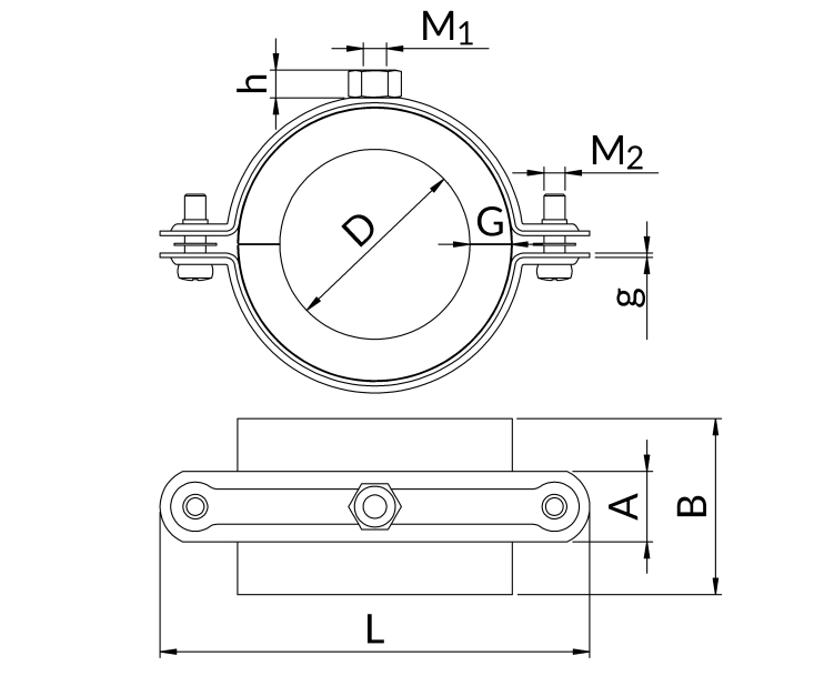 Хомут  PX-13 BUKTH.P13