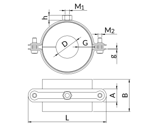 Хомут PX-20 BUKTH.P20