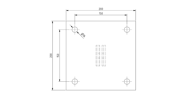 Опора для подвешивания HDIPE80S HDIPL10
