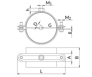 Хомут PX-30 BUKTH.P30