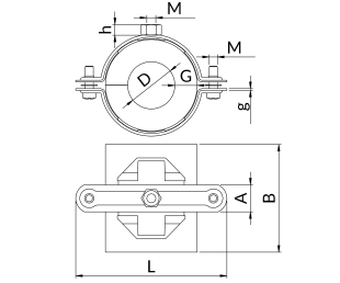 Хомут LX-19 BUKTH.R19