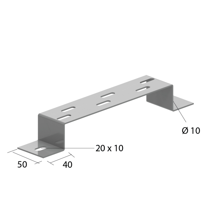 Кронштейн напольно-стеновой VMB