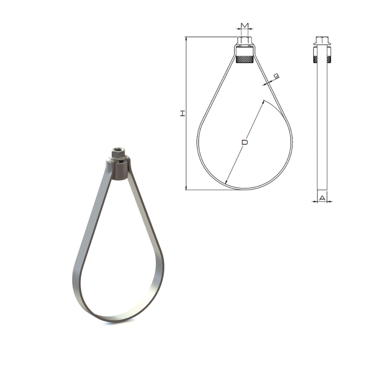 Петля для спринклерных систем пожаротушения KPL BULSP