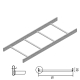Кабельный лоток лестничного типа DAVID HDKSR60