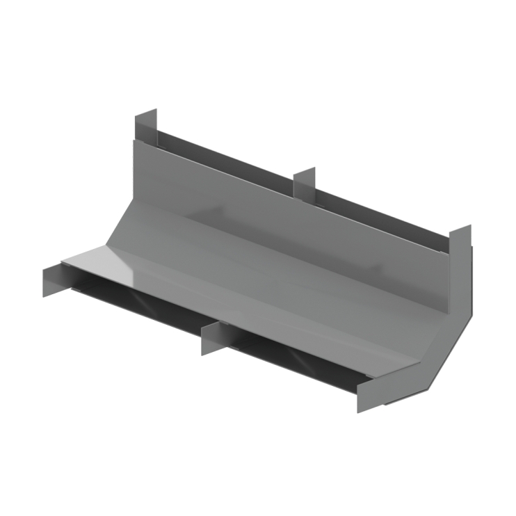 Угол вертикальный для напольного короба VSB