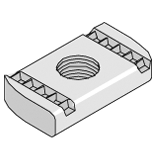 Гайка канальная I6PNP