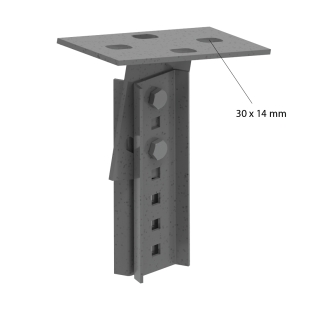 Опора регулируемая HDIPE80S HDSKIPE