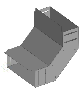 Угол вертикальный внутренний 90° SB90