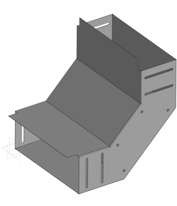 Угол вертикальный внутренний 90° SB90