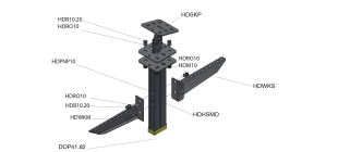Опора выравнивающая регулируемая HDSKP