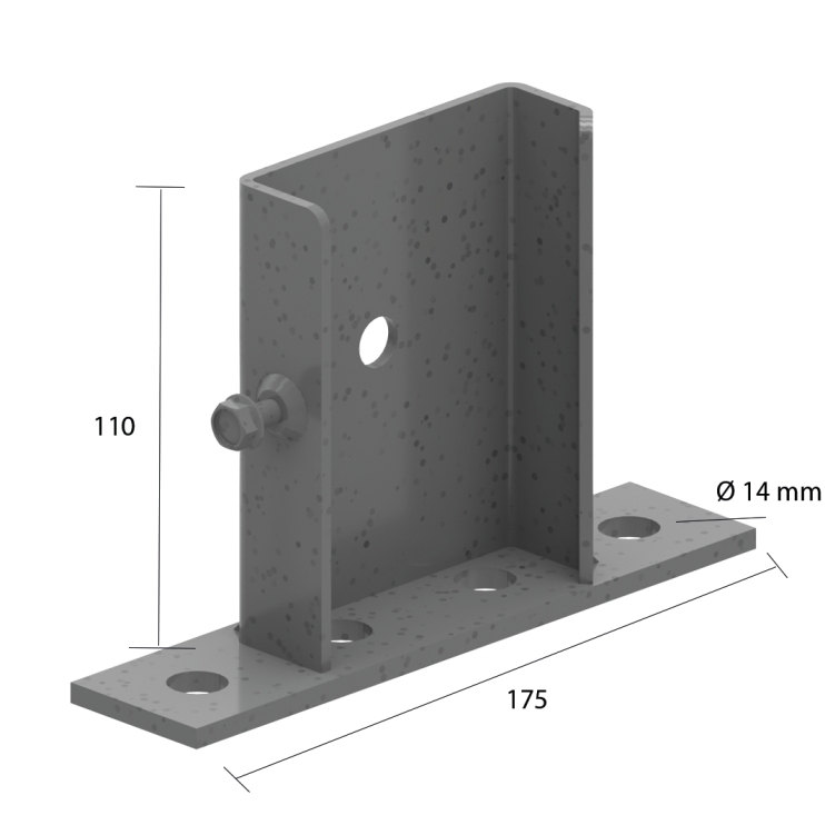 Опорный элемент для крепления к полу KLIE HDVSIE